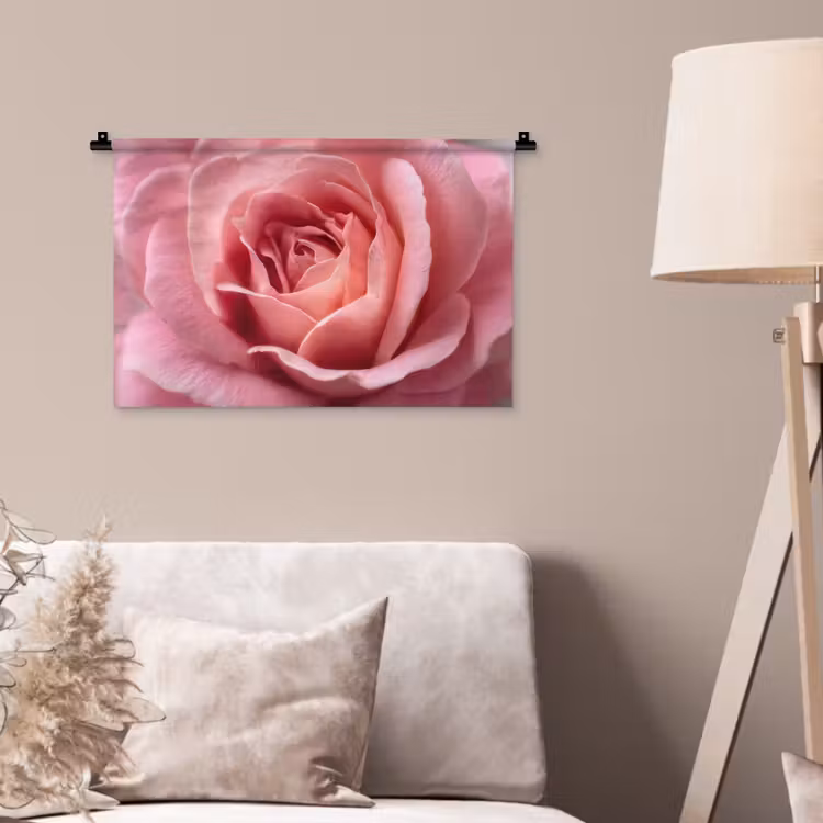 Wandkleed - Roze - Roos - Romantisch — 2