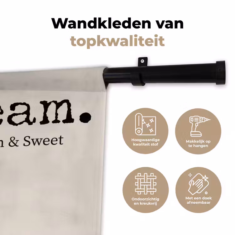 Wandkleed - Ice cream - Softijs - Kleurrijk - Kers — 3