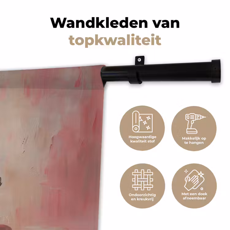 Wandkleed - Taart - Pink - Cherry — 3