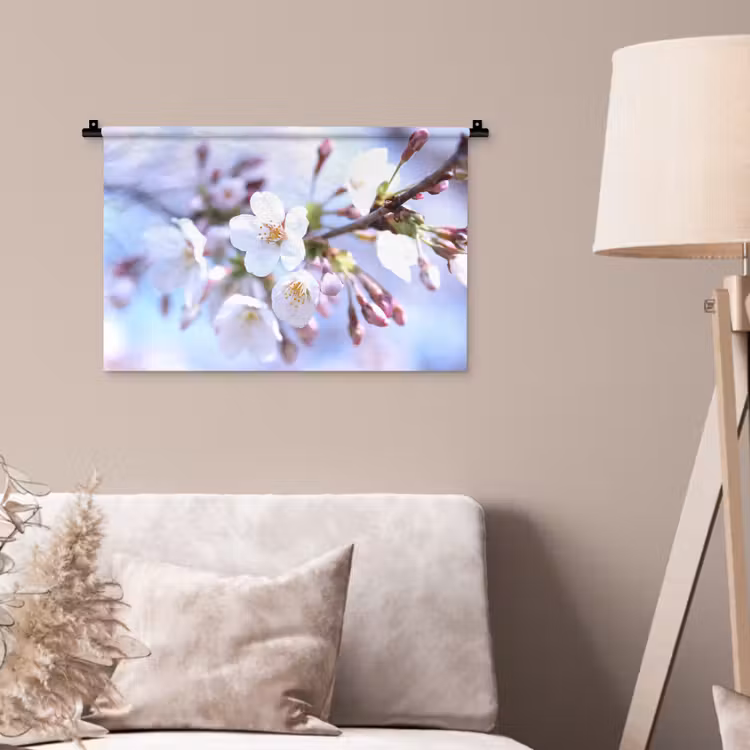 Wandkleed - Bloemen - Sakura - Tak - Bloesem takken — 2