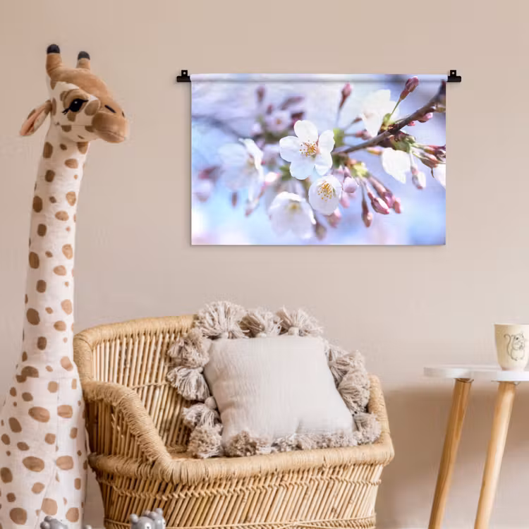 Wandkleed - Bloemen - Sakura - Tak - Bloesem takken — 5