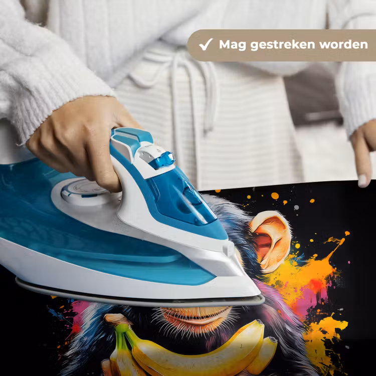 Wandkleed - Aap - Graffiti - Kleurrijk - Bananen - Modern — 6