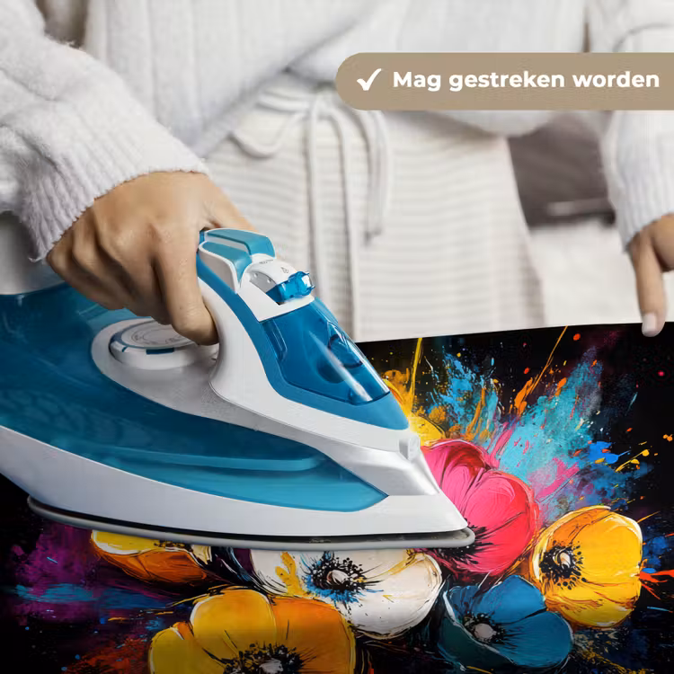 Wandkleed - Bloemen - Kleurrijk - Graffiti - Modern - Boeket — 6