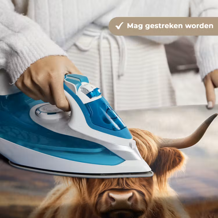 Wandkleed - Schotse hooglander - Landschap - Dier — 6
