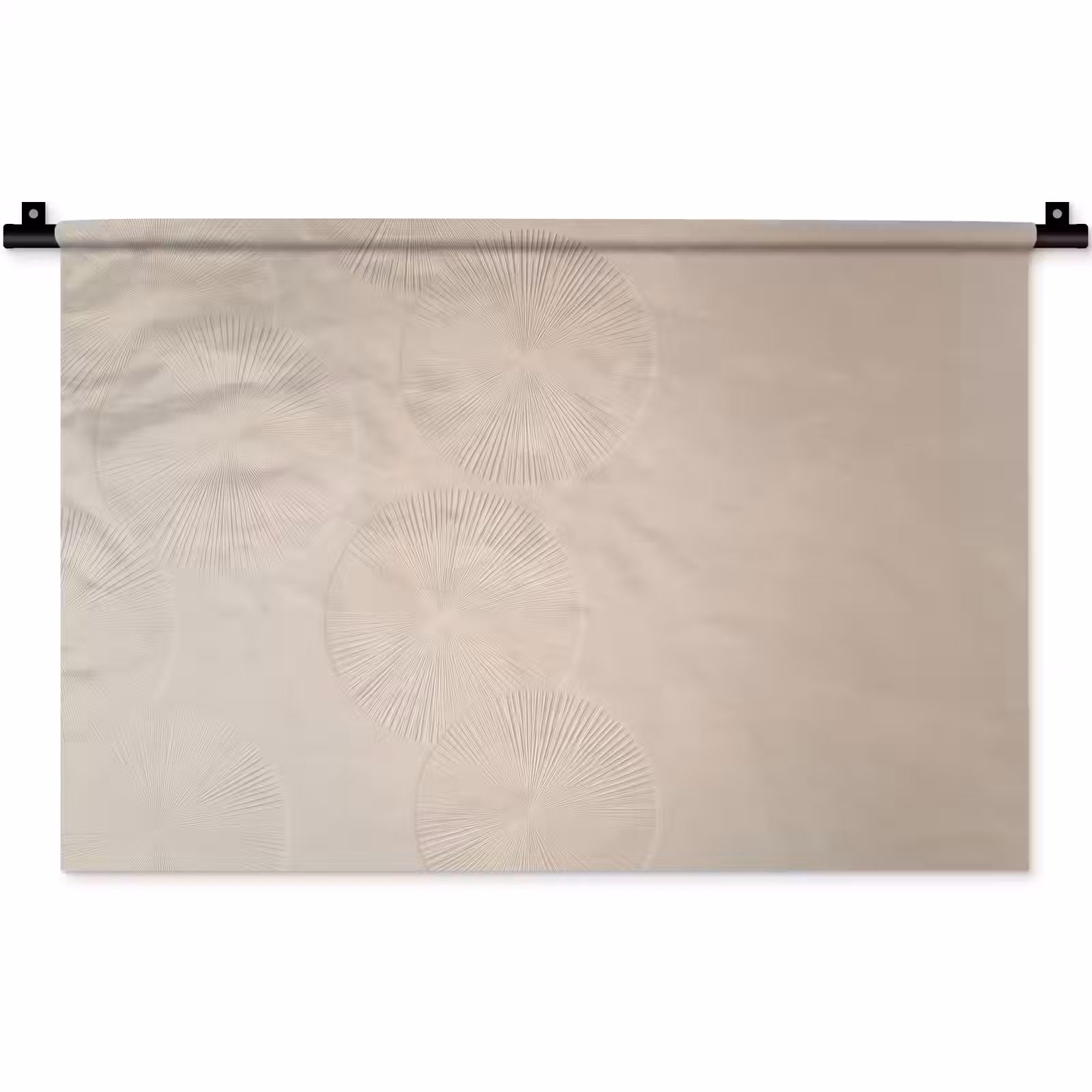 Wandkleed - Japandi - Beige - Modern — 1