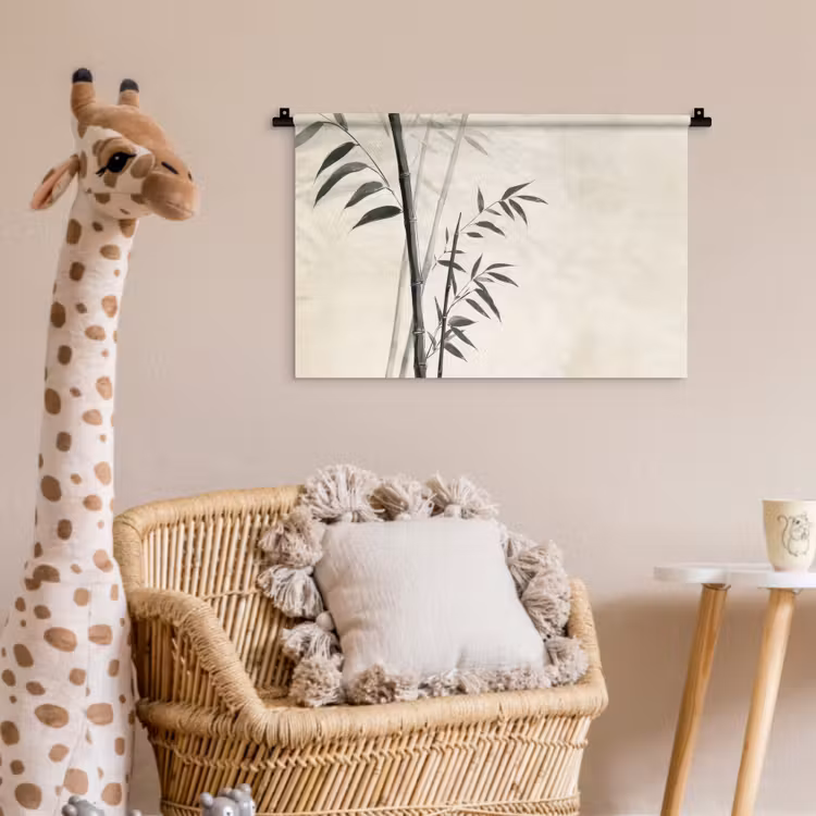 Wandkleed - Japandi - Bamboe - Beige — 5