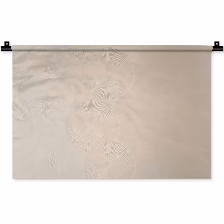 Wandkleed - Japandi - Beige - Modern — 1