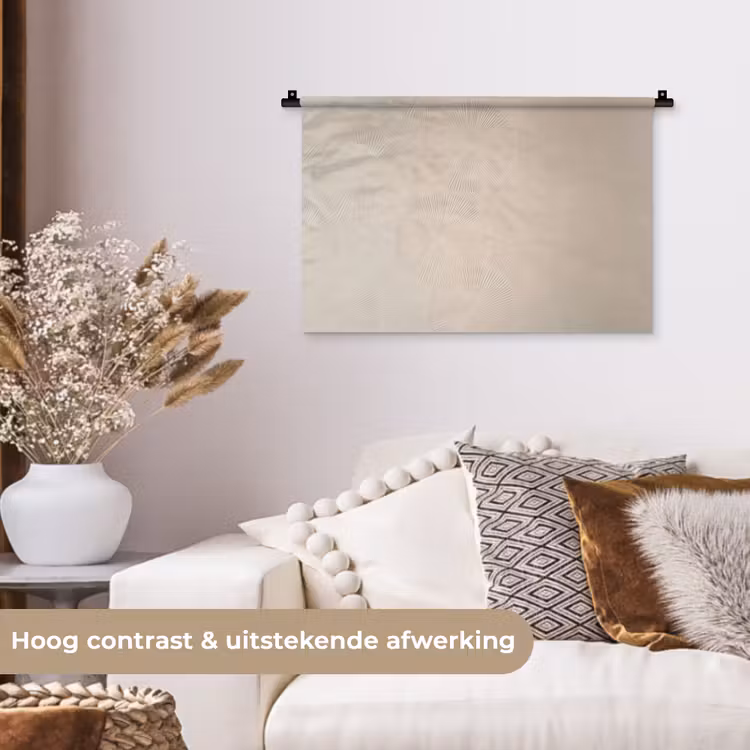 Wandkleed - Japandi - Beige - Modern — 4