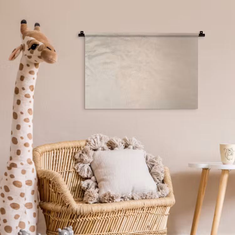 Wandkleed - Japandi - Beige - Modern — 5
