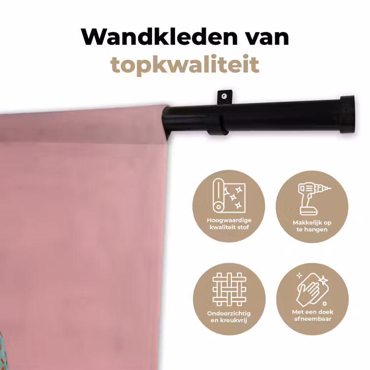 Wandkleed - Sjaal - Aap - Zonnebril - Jasje — 3