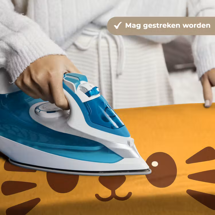 Wandkleed - Kat - Simplistisch - Oranje - Vrolijk — 6