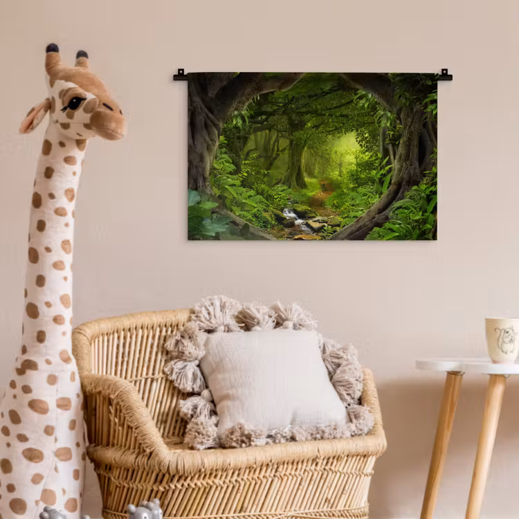 Wandkleed - Jungle - Groen - Natuur - Tropisch - Planten — 5