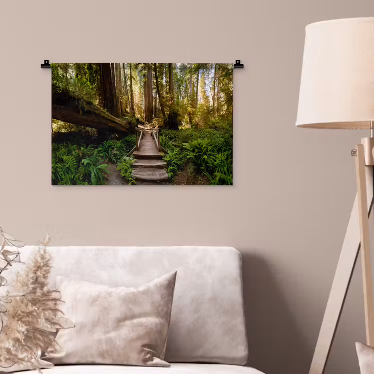 Wandkleed - Jungle - Natuur - Trap - Bomen — 2