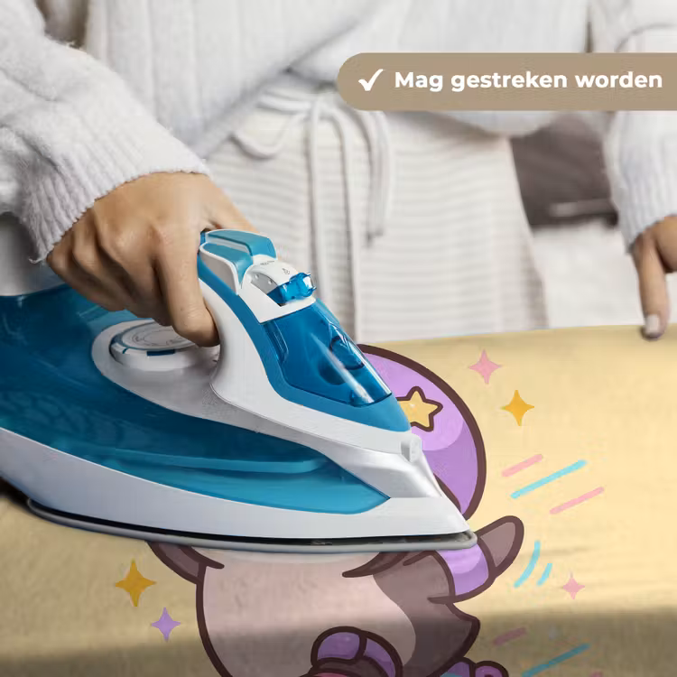 Wandkleed - Pinguïn - Rolschaatsen - Geel - Energiek — 6