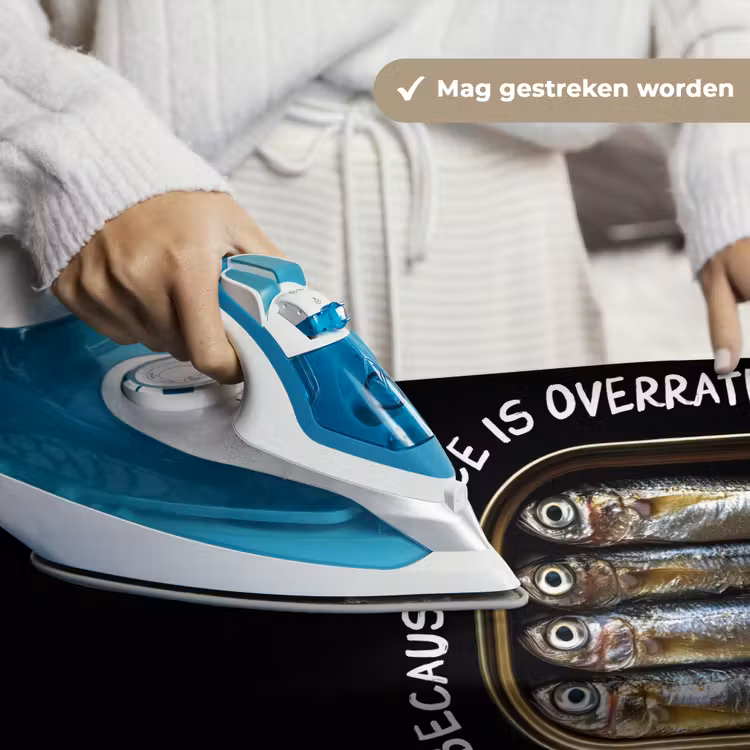 Wandkleed - Sardines - Tekst - Vis - Blik — 6