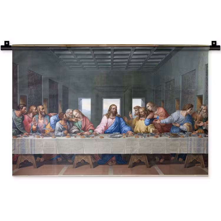 Wandkleed - Het laatste avondmaal - Leonardo da Vinci — 1