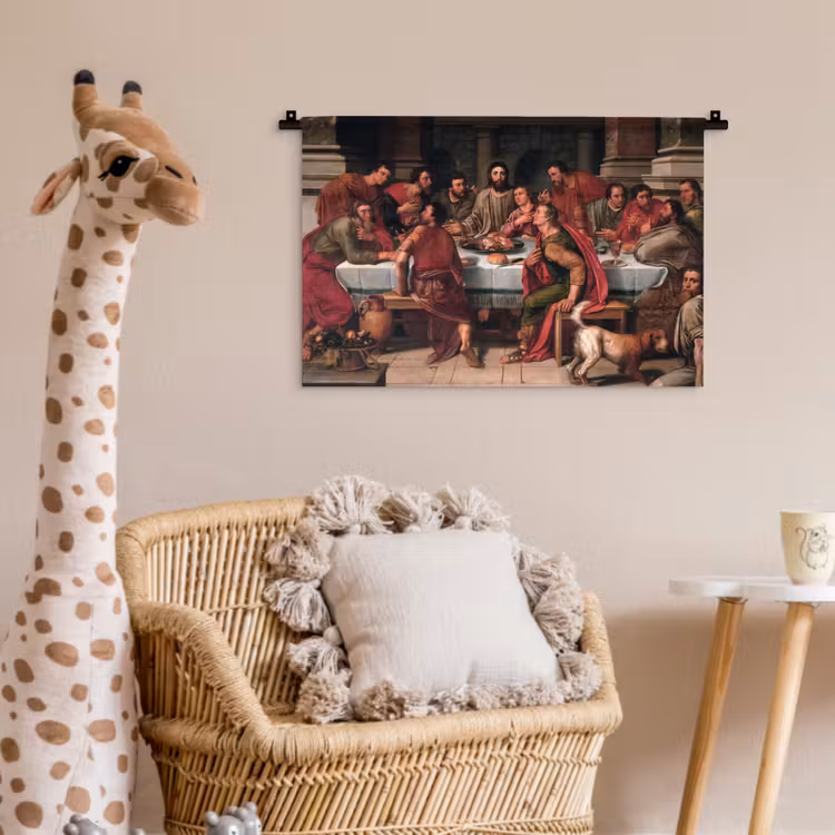 Wandkleed - Het laatste avondmaal - Schilderij van Willem Key — 5