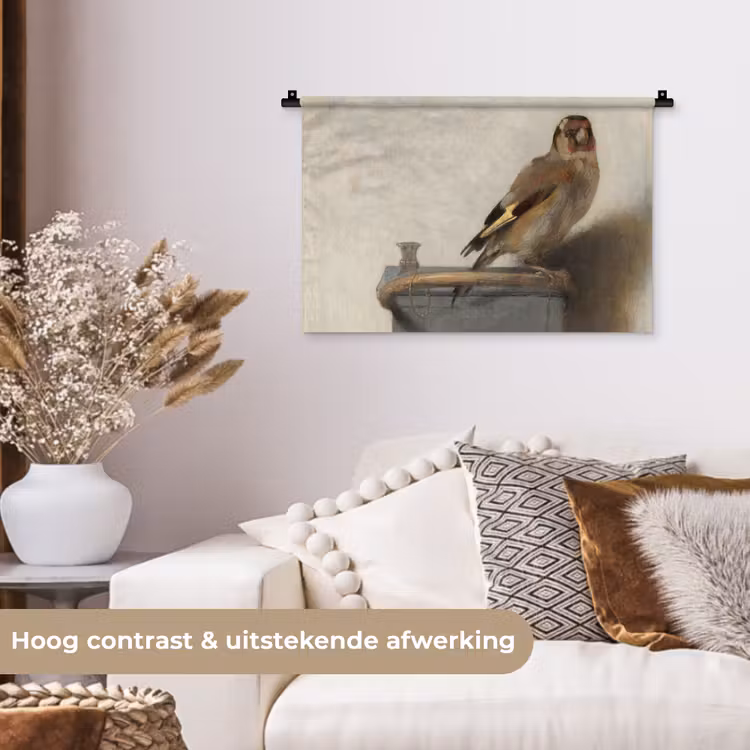 Wandkleed - Het puttertje - Carel Fabritius — 4