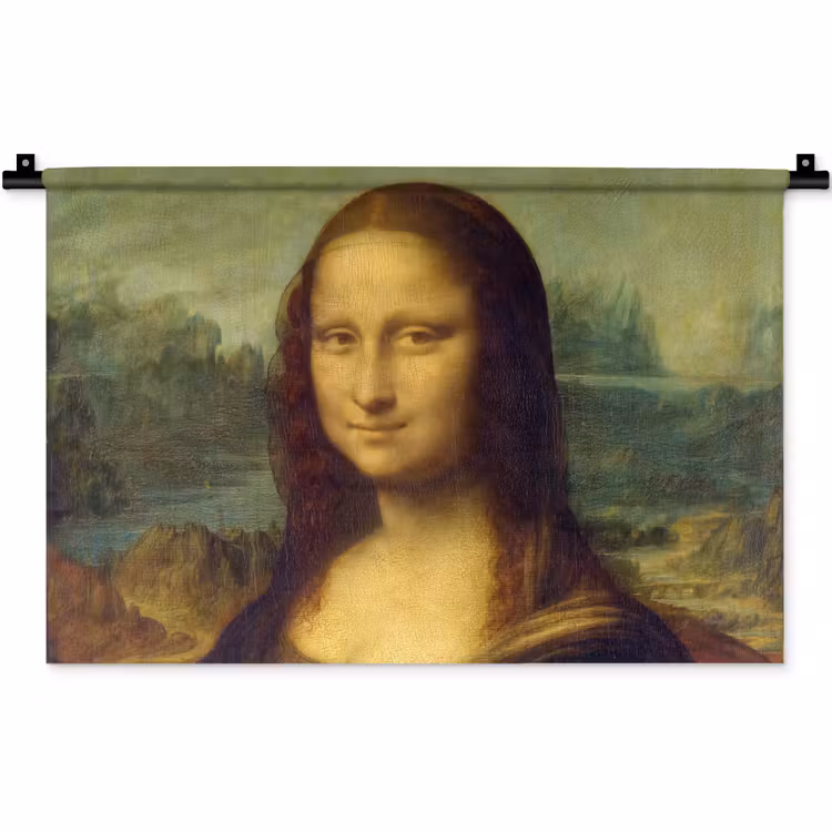 Wandkleed - Mona Lisa - Leonardo da Vinci — 1