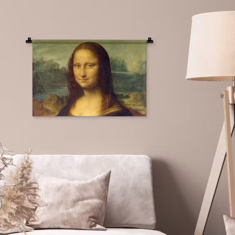 Wandkleed - Mona Lisa - Leonardo da Vinci — 2