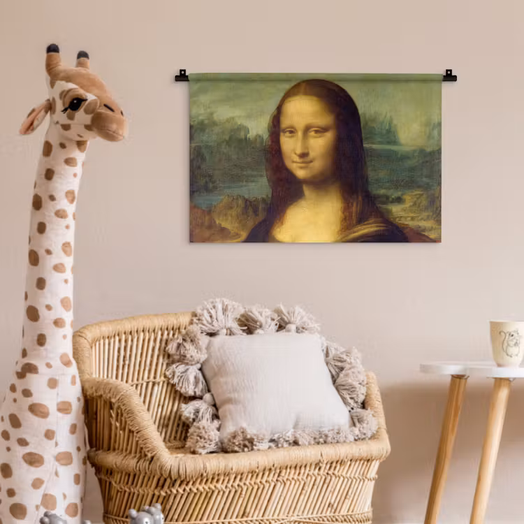 Wandkleed - Mona Lisa - Leonardo da Vinci — 5