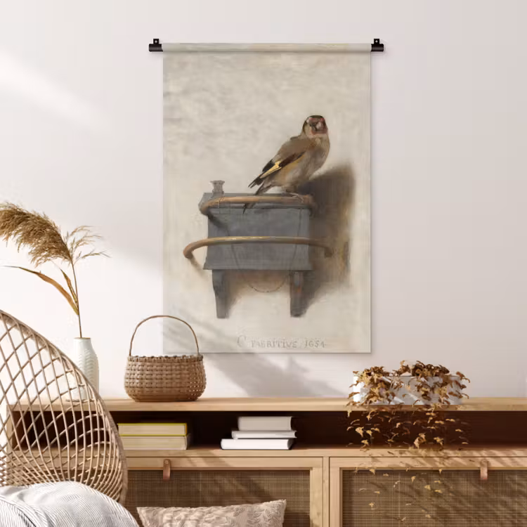 Wandkleed - Puttertje - Oude Meester - Carel Fabritius — 4