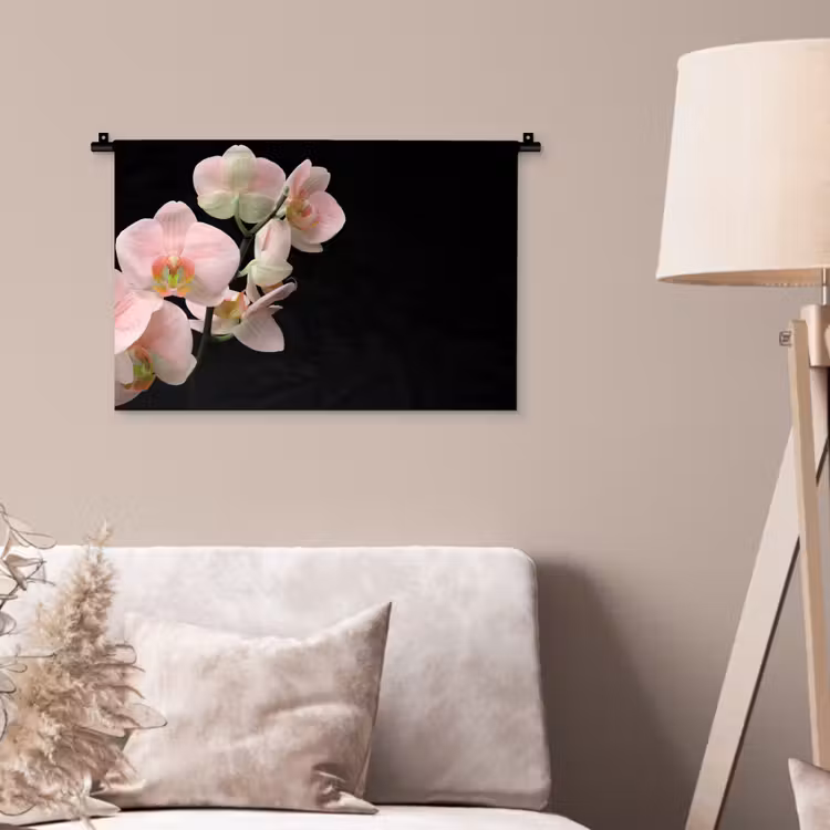 Wandkleed - Orchidee - Bloemen - Roze - Stilleven - Flora — 2