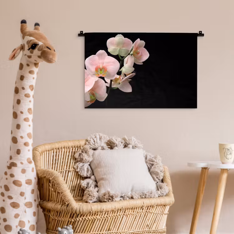 Wandkleed - Orchidee - Bloemen - Roze - Stilleven - Flora — 5