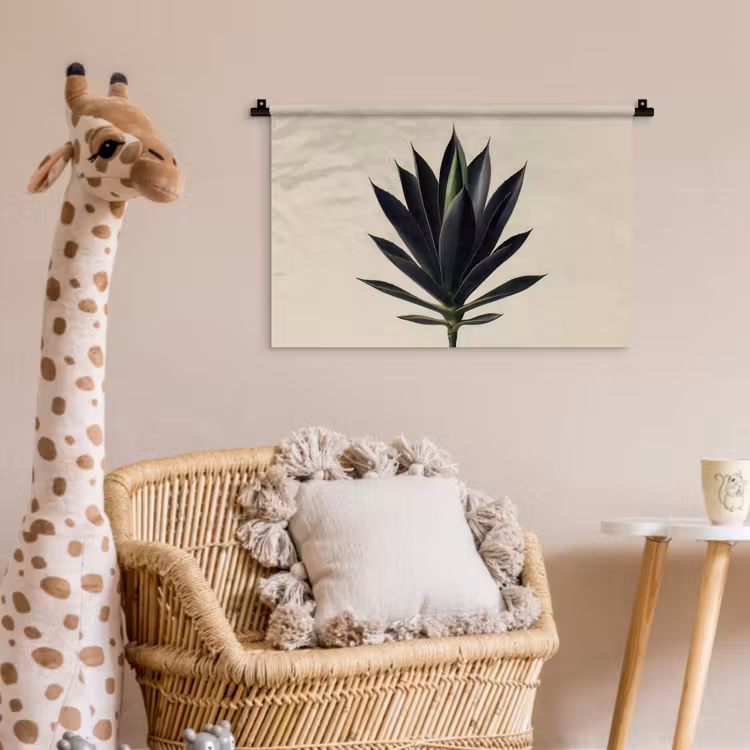 Wandkleed - Agaveplant - Symmetrisch - Groen — 5
