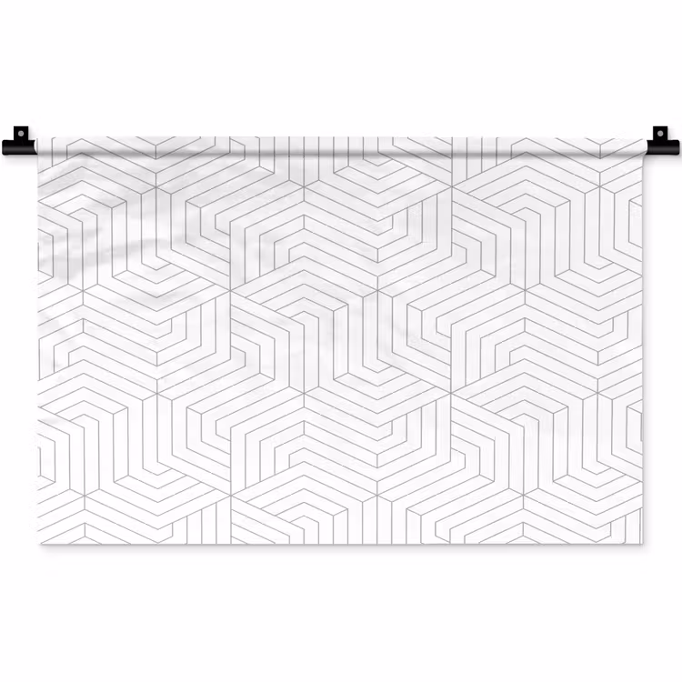 Wandkleed - Abstract - Patronen - Design - Lijn — 1