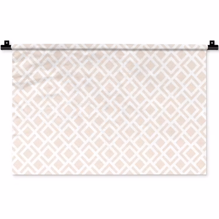Wandkleed - Patronen - Abstract - Beige - Geometrie — 1