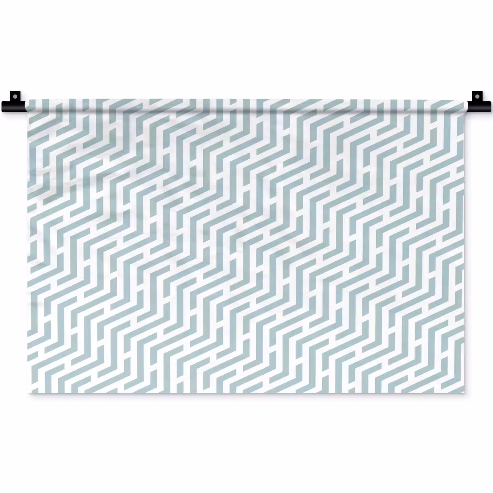 Wandkleed - Design - Geometrie - Patroon - Groen — 1