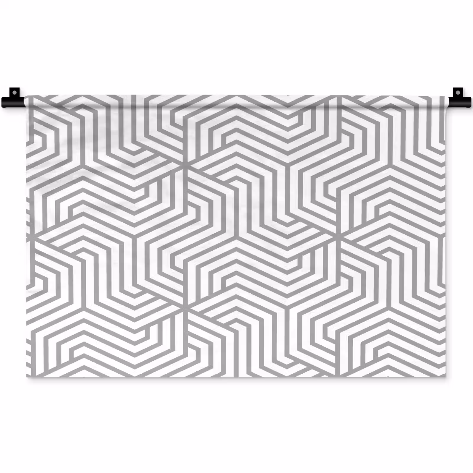 Wandkleed - Lijn - Design - Geometrie - Patroon — 1