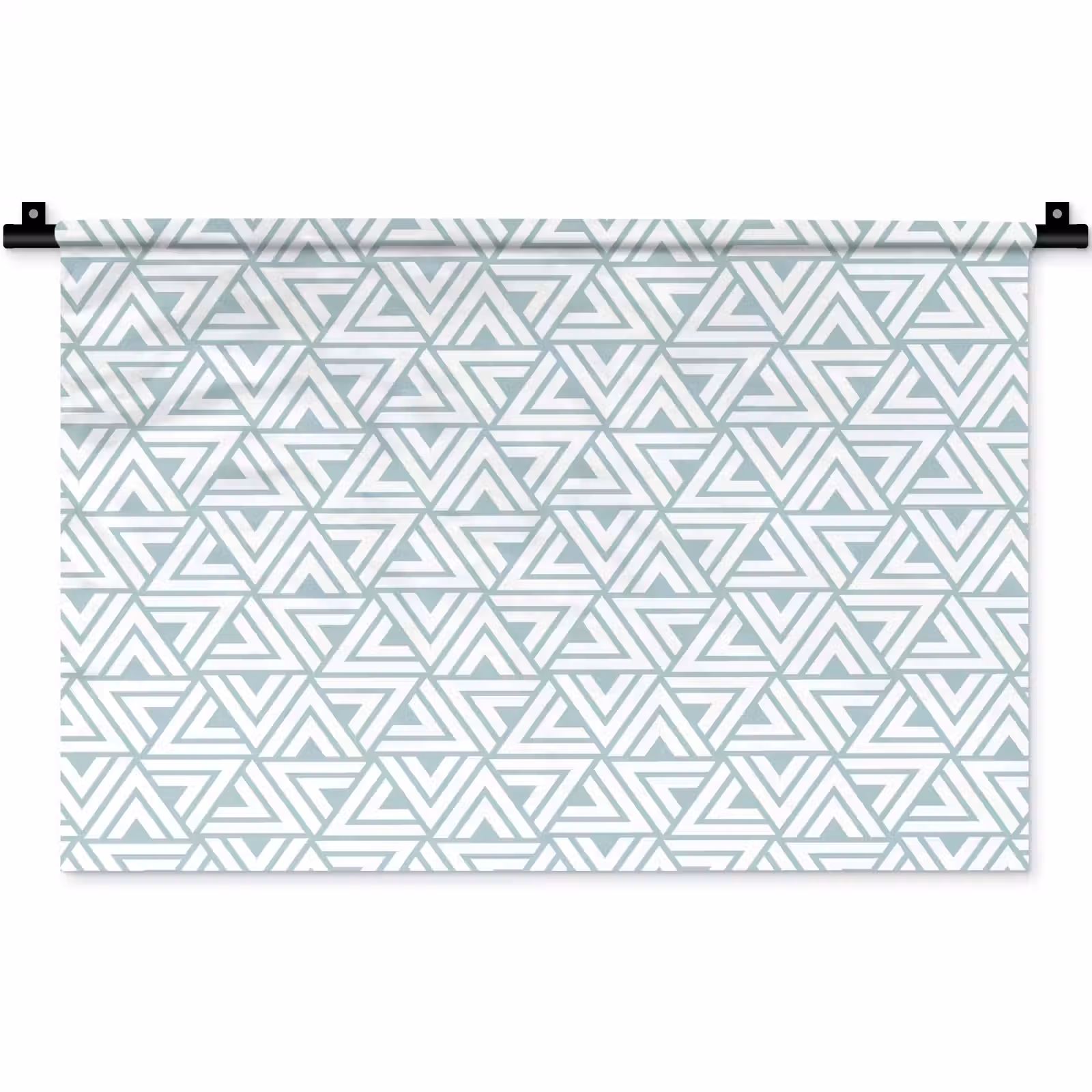 Wandkleed - Patroon - Lijn - Design - Groen — 1