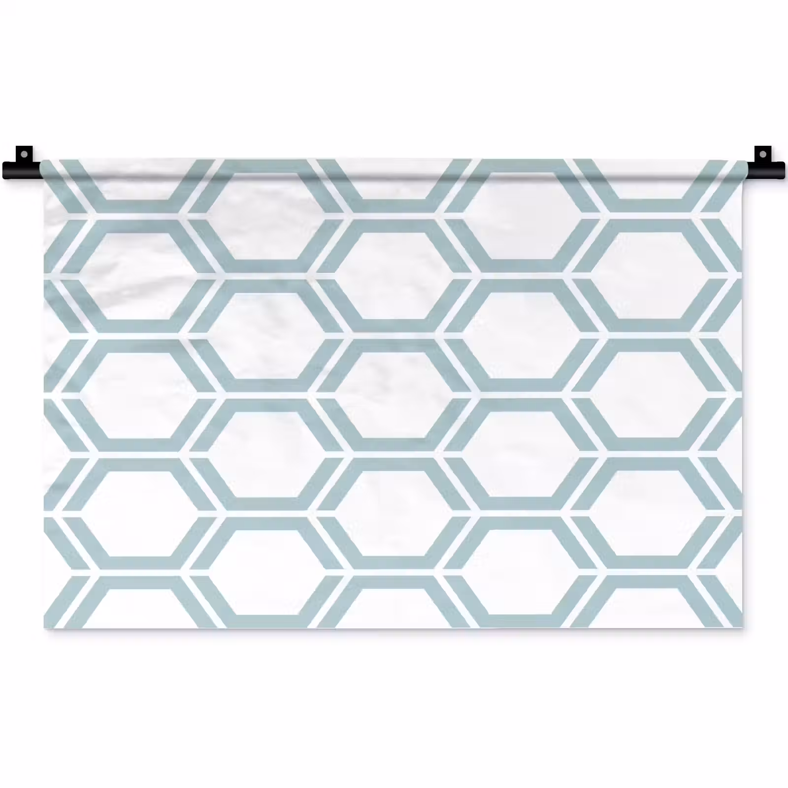 Wandkleed - Patroon - Lijn - Design - Hexagon — 1