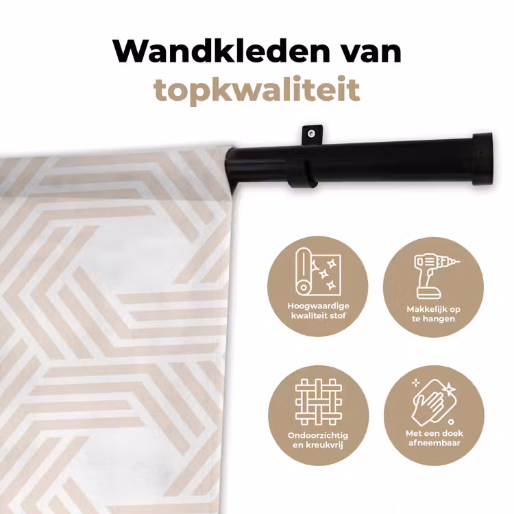 Wandkleed - Abstract - Patronen - Design — 3