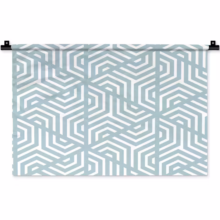 Wandkleed - Design - Geometrie - Patroon - Driehoek — 1
