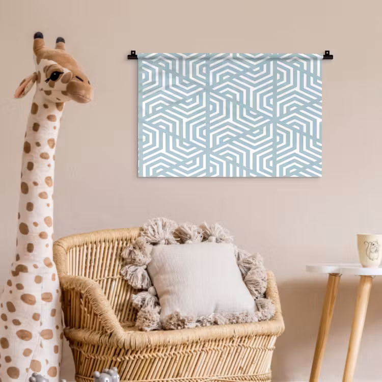 Wandkleed - Design - Geometrie - Patroon - Driehoek — 5