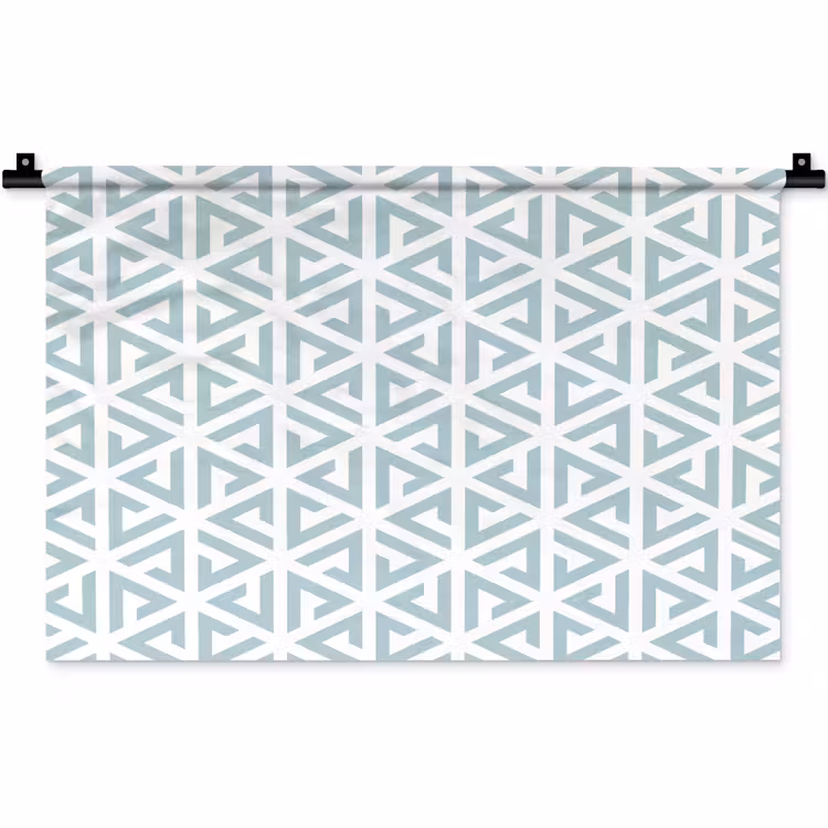 Wandkleed - Design - Geometrie - Patroon - Driehoek — 1