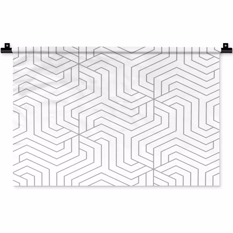 Wandkleed - Geometrie - Lijn - Patroon — 1