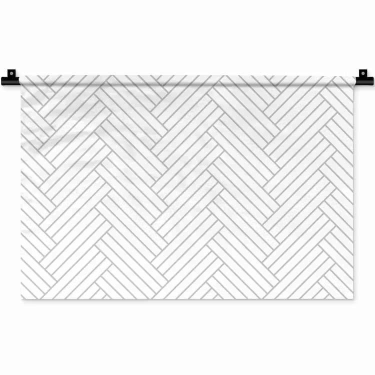 Wandkleed - Grafisch - Patroon - Modern - Geweven — 1