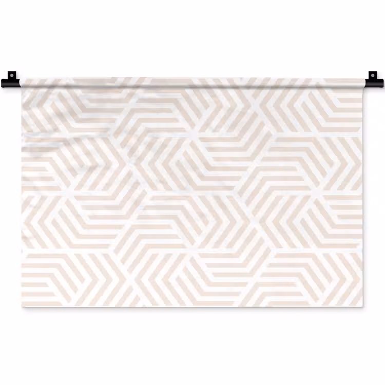 Wandkleed - Patroon - Geometrie - Design - Pastel — 1