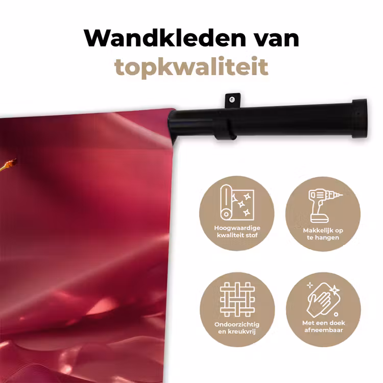 Wandkleed - Cocktail - Pink - Luxe — 3