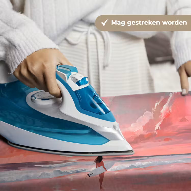 Wandkleed - Roze - Surfen - Zee — 6
