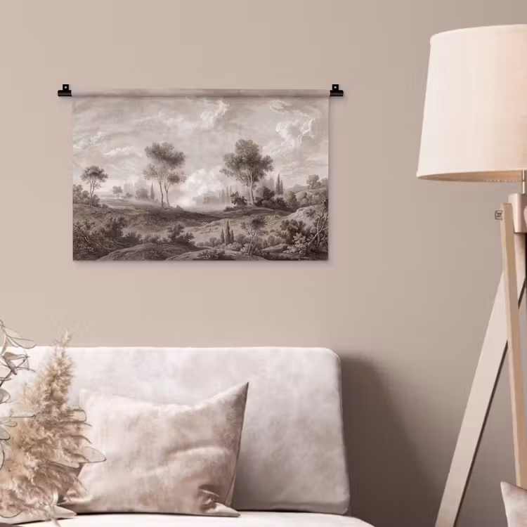 Wandkleed - Klassiek - Landschap - Neutraal — 2