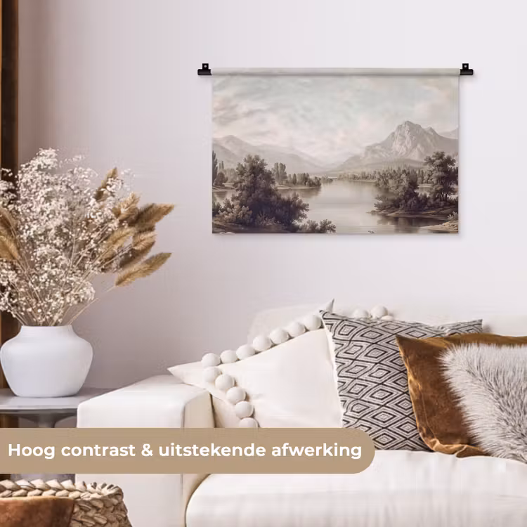 Wandkleed - Klassiek - Landschap - Sereen — 4