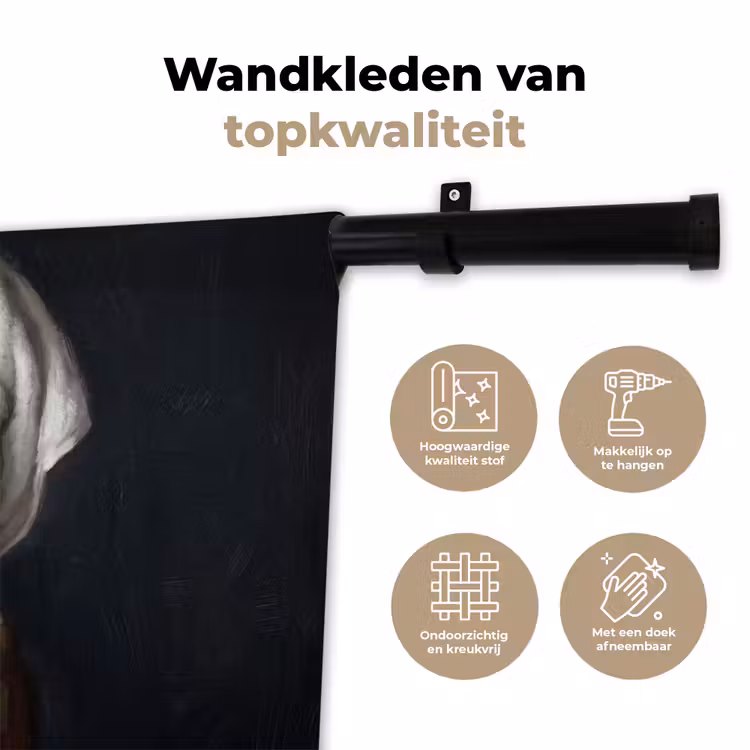 Wandkleed - Iconisch - Modern - Kleurrijk — 3