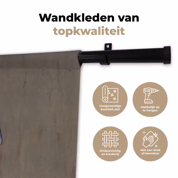Wandkleed - Klassiek - Humor - Kleurrijk — 3