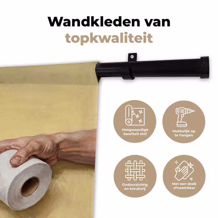 Wandkleed - Klassiek - Kunst - Humor — 3