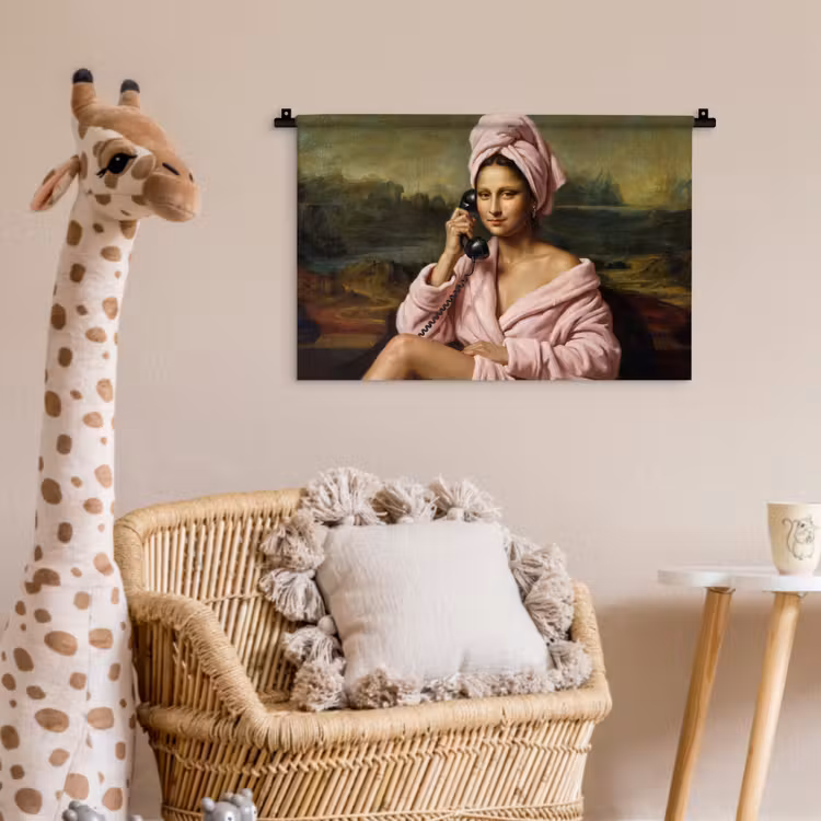 Wandkleed - Mona - Klassiek - Roze — 5